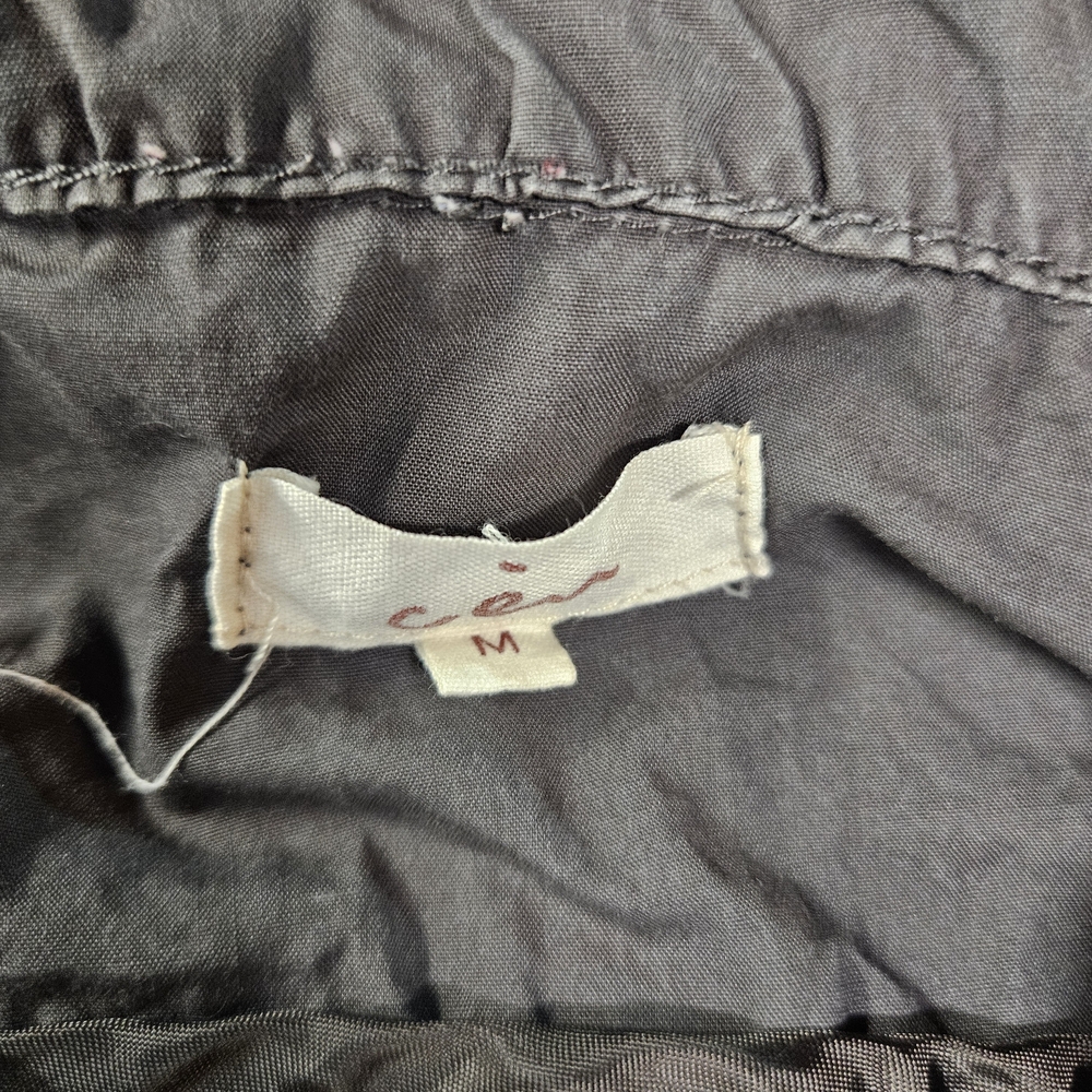 Gray Button Down Short Sleeve Top - image 5